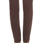 NYDJ Women's Marilyn Straight Leg Stretch Jeans Brown Size16