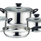 7-Piece Kitchen Cookware Set, Pots and Pans