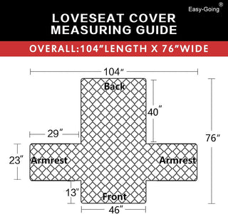 Water Resistant Reversible Couch Cover - Comes in 3 Sizes & 4 Colors!
