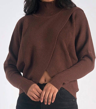 Elan - Keegan Criss-cross Sweater