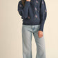 &Merci - Flower Embroidered Sweater