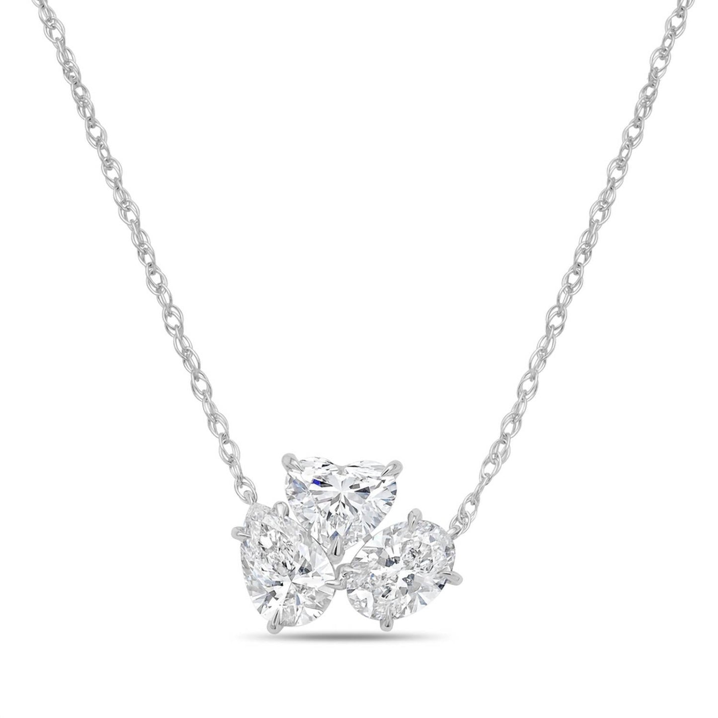 Diana M Jewels - Lab Grown Diamond Pendant Necklace