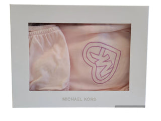 Michael Kors - Girls Logo Print Cotton Dress