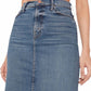 Mother - Swooner Straight A Midi Skirt