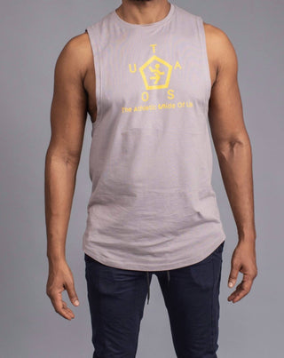 The Athletic Side Of Us - Logo Printed Tank Top