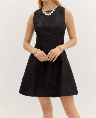 Entro - Jacquard Mini Dress