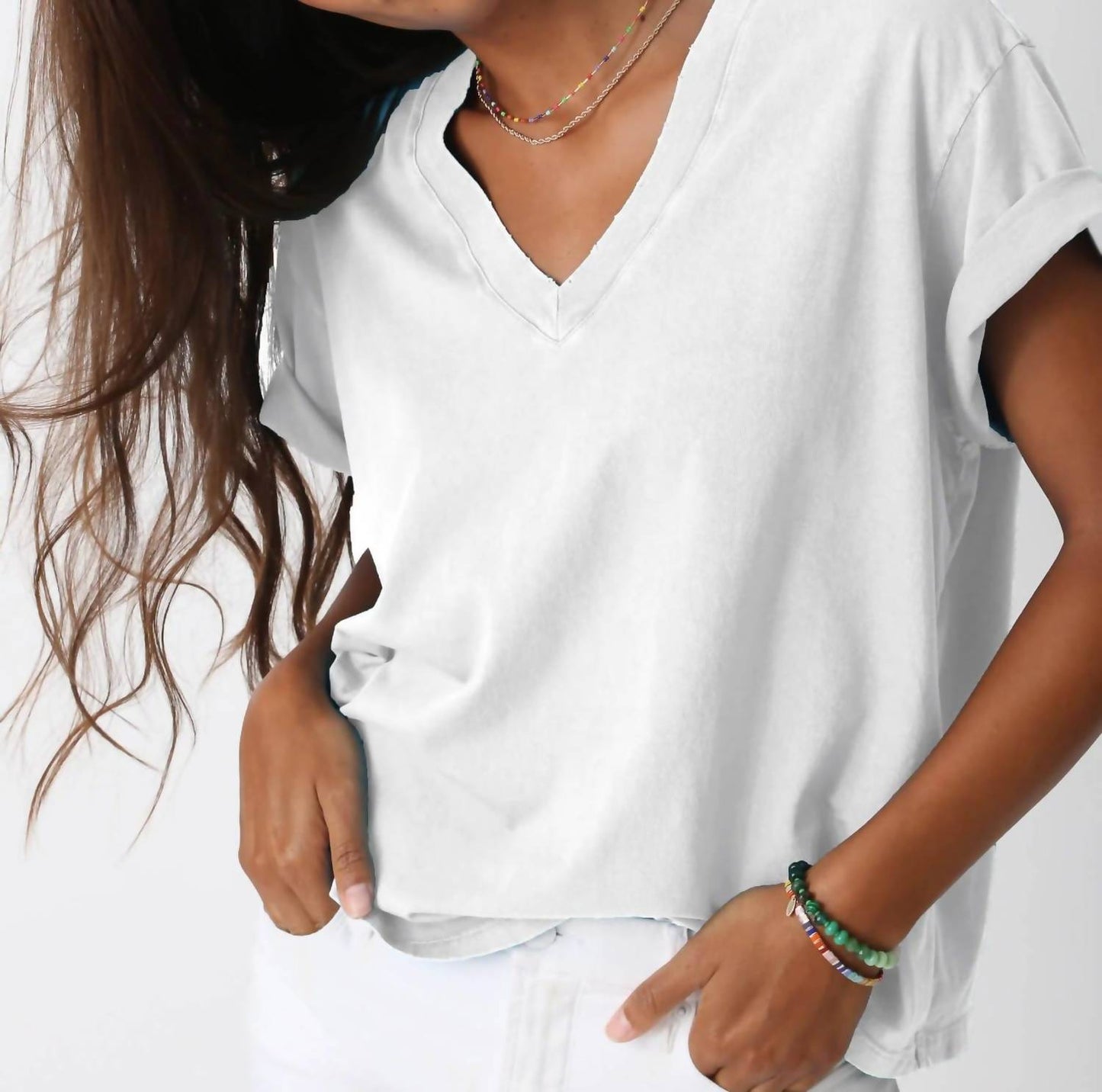 Electric & Rose - Chase V-Neck Tee