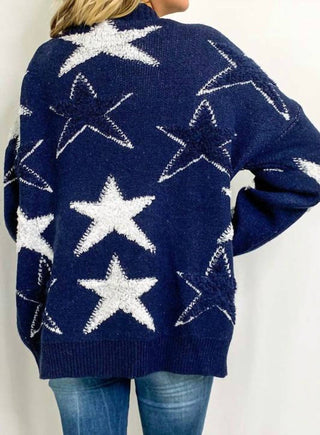 And The Why - It's In The Stars Sweater Cardigan