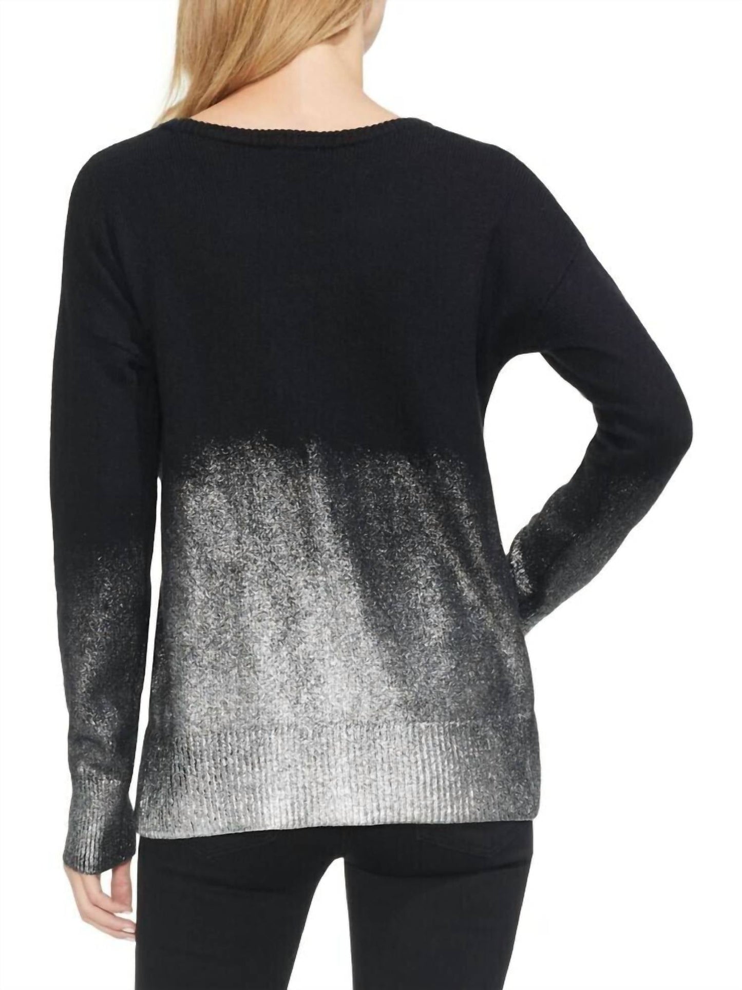 Vince Camuto - Ombre Foil Pullover Sweater
