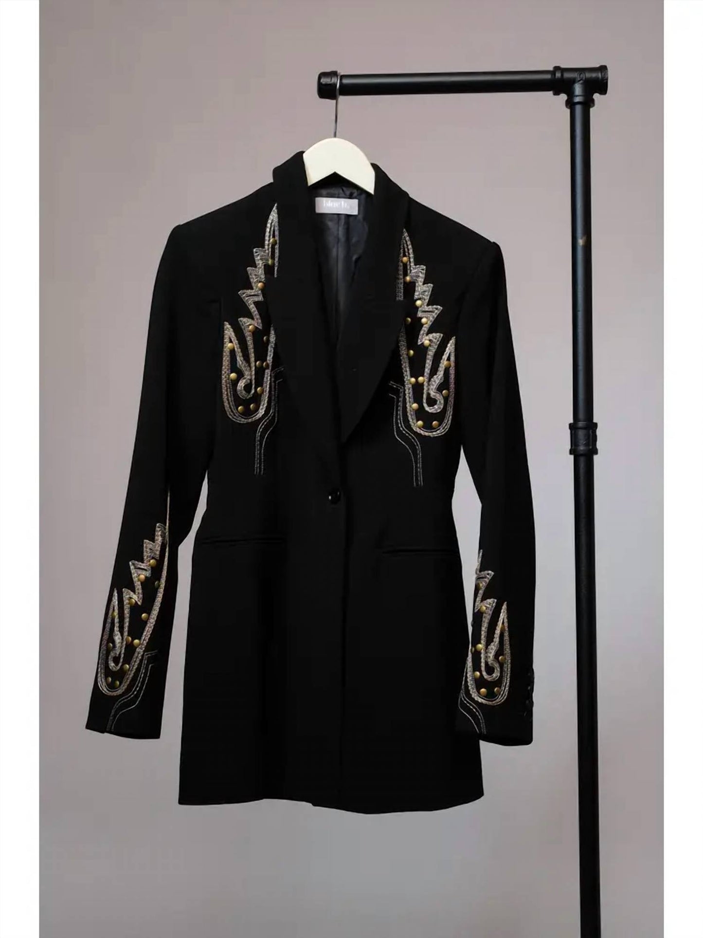Blue B - Rodeo Embroidered Tunic Blazer