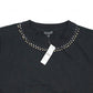 J.Crew - Women's Relaxed Crystal-embellished Cropped T-shirt In Heavy Jersey