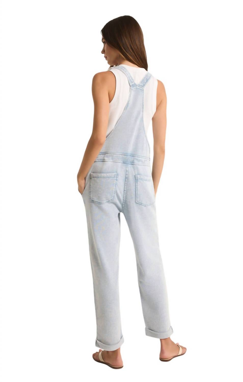 Z Supply - KNIT DENIM OVERALLS