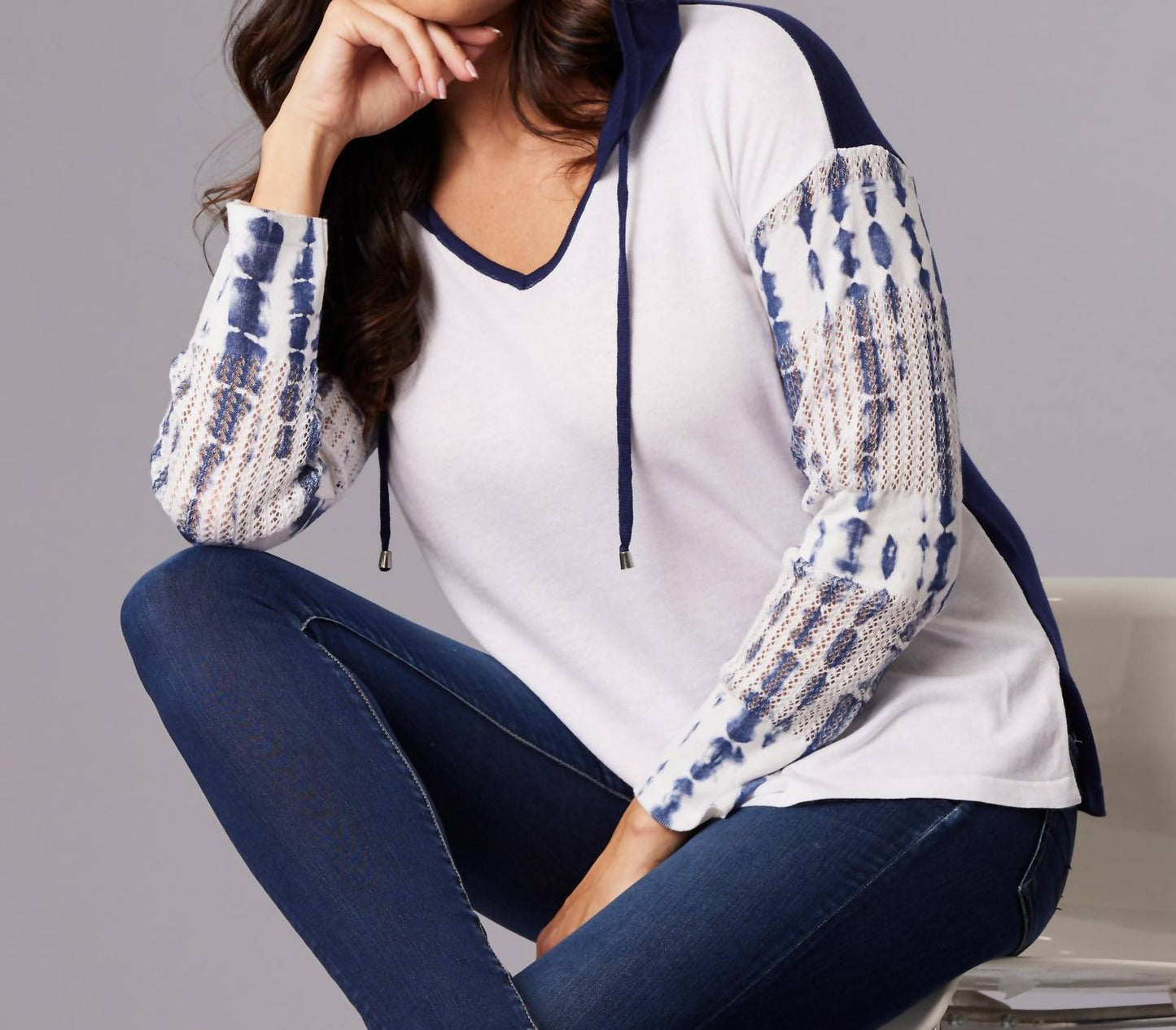 Angel Apparel - V-neck Hoodie