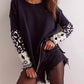 Free People - Tiger Striped Cuff Longsleeve Top