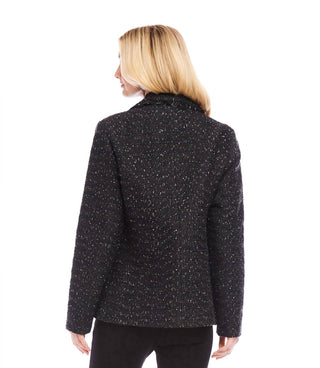 Karen Kane - Fringed Tweed Blazer