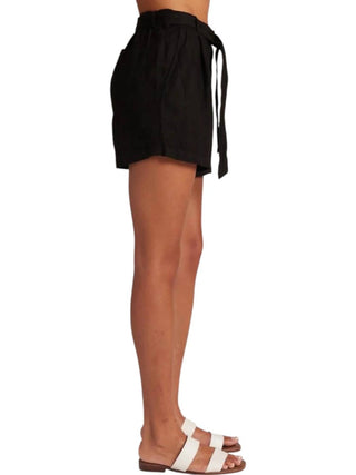 Bella Dahl - Women's Belted Pleat Front Short