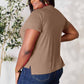 Basic Bae - Essential Curve Tee - Plus