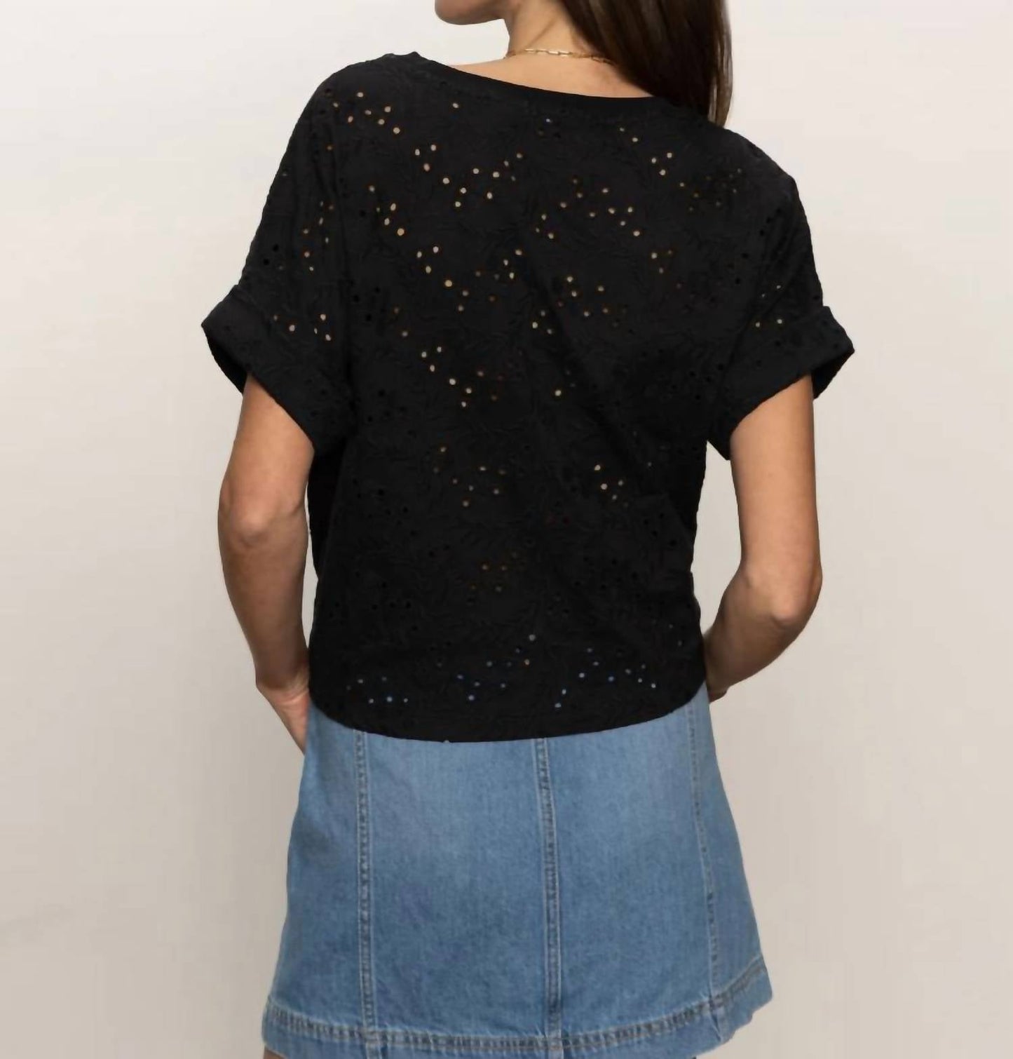 Sanctuary - All Day Eyelet Tee