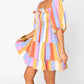 Buddylove - Striped Spencer Mini Dress