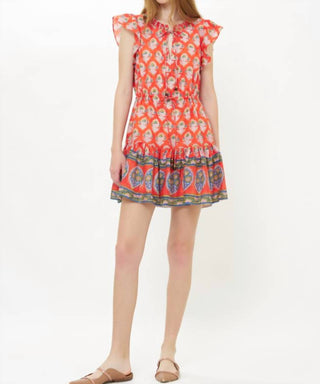 Oliphant - Cinched Flirty Mini Dress