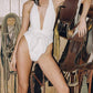 Montce - Tropez Tie-up One-piece Swimsuit