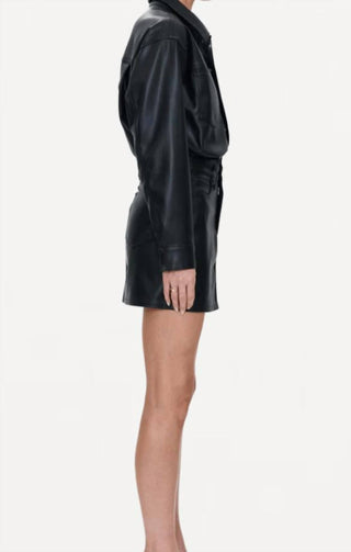Pistola - Nina Slate Leather Dress