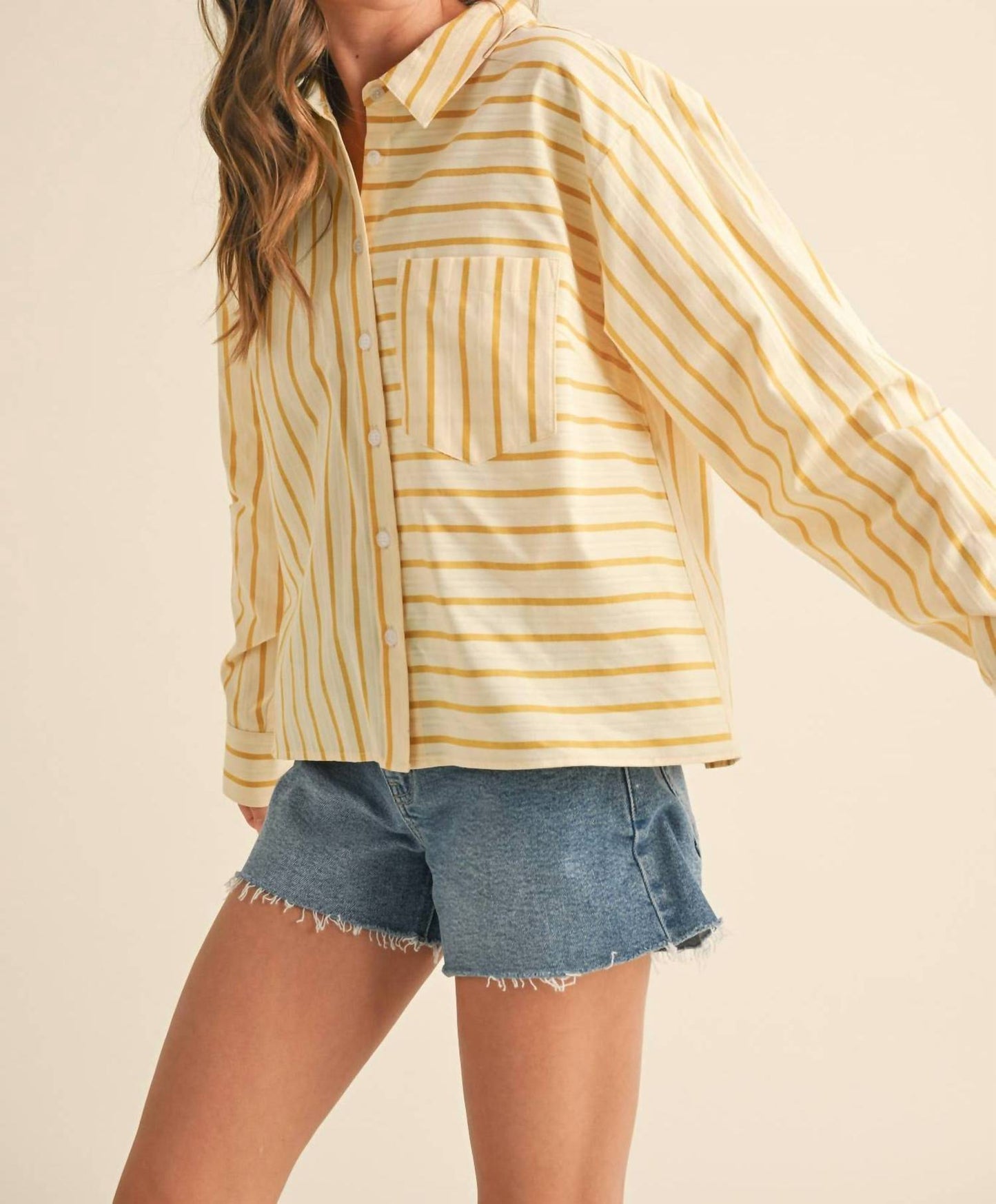 &Merci - Daffodil Striped Top