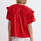 Entro - Crochet Babydoll Top