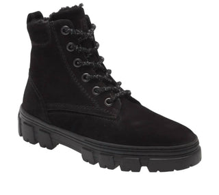 Paul Green - Women's Joaquin Genuine Shearling Moto Boots