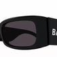 Balenciaga - Rectangular Non Polarized Sunglasses - Bb0260s - 001