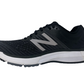 New Balance Women's 860v10 Running Shoes Black/Gunmetal/Lead
