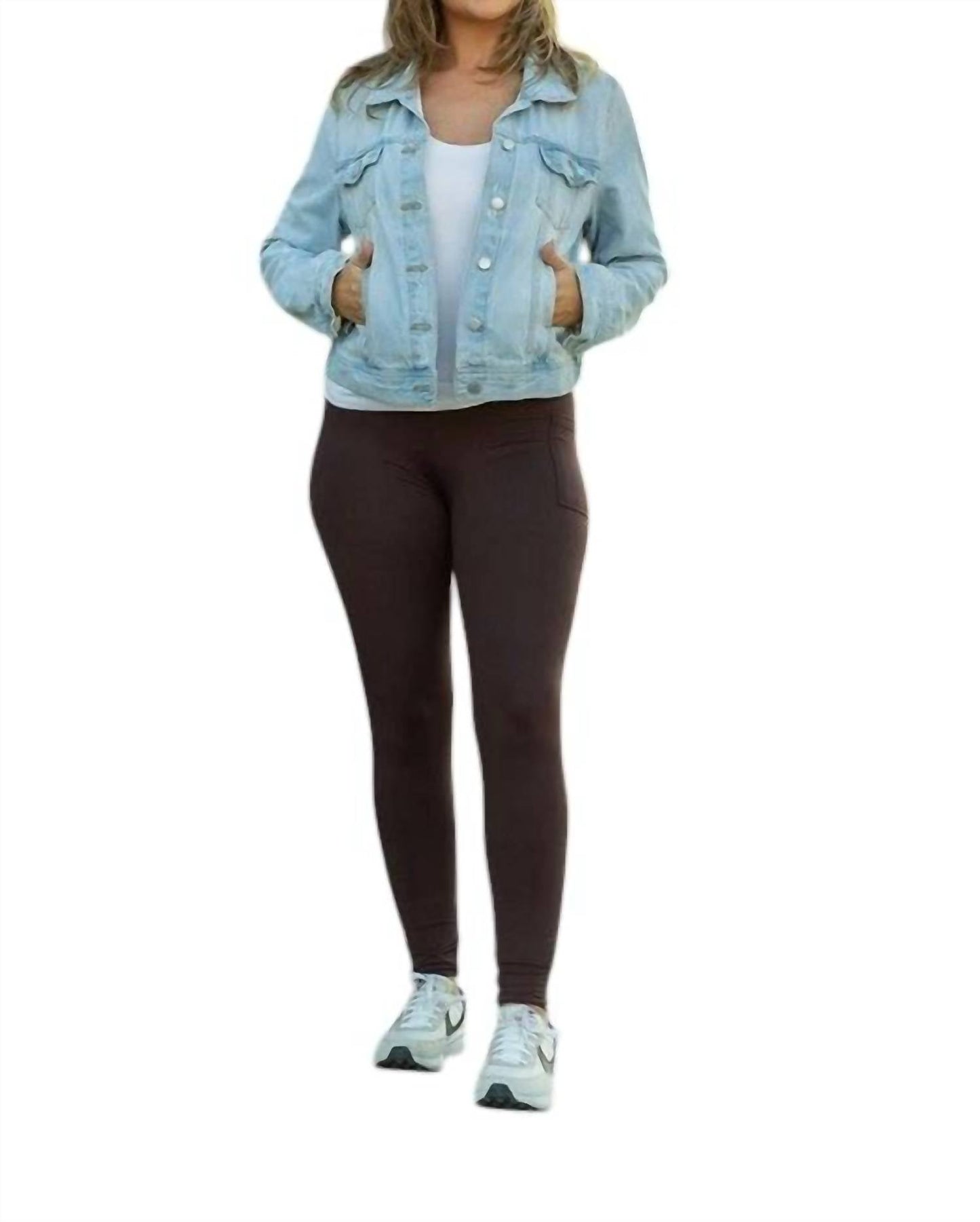Julia Rose - Full Length Leggings With Pocket