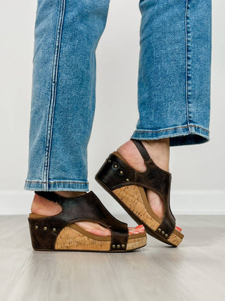 Corkys Footwear - Women's Carley Crinkle Wedges