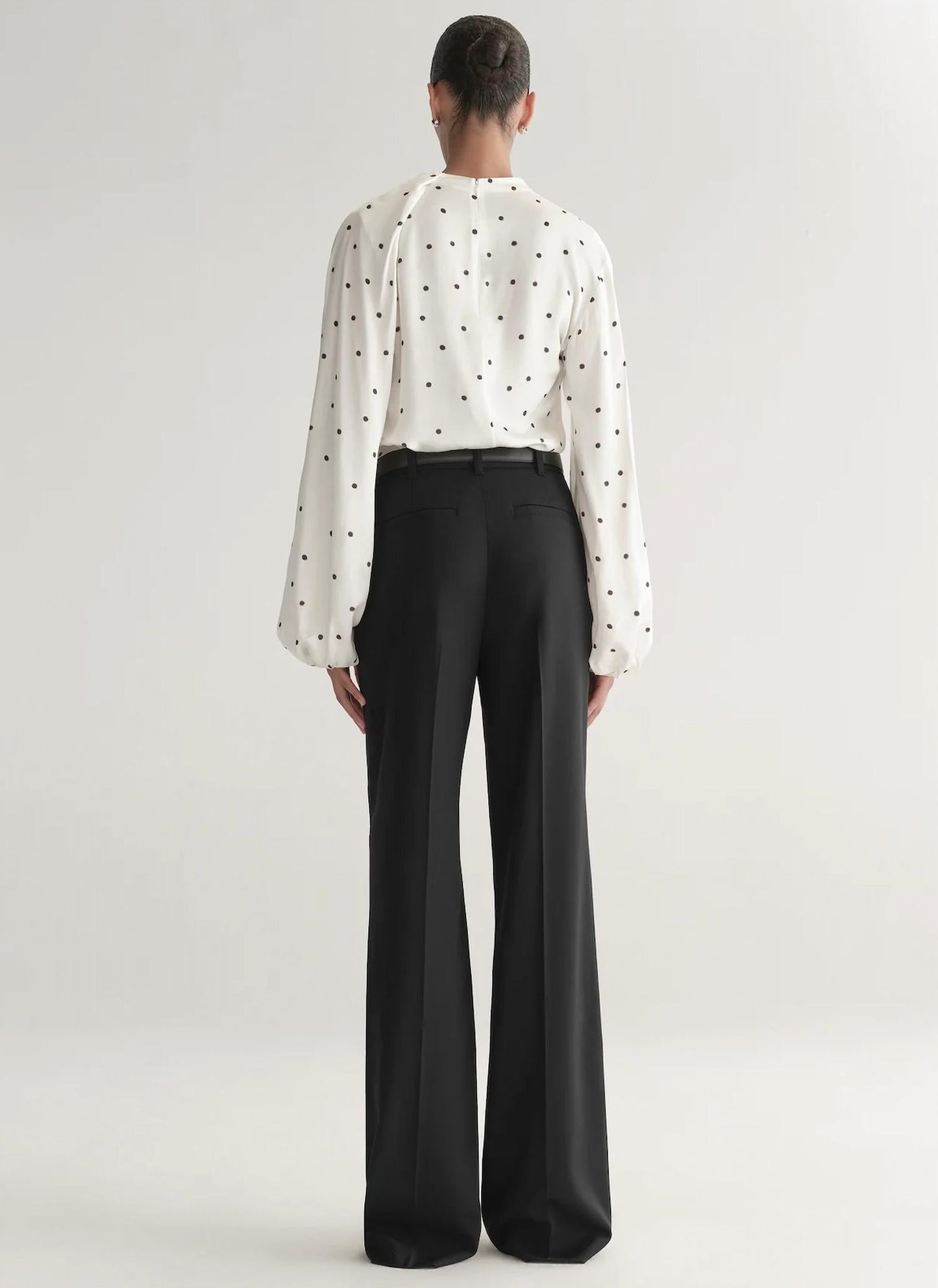 A.L.C. - Blaire Polka Dot Satin Top