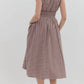 Entro - Ginger Gingham Midi Dress