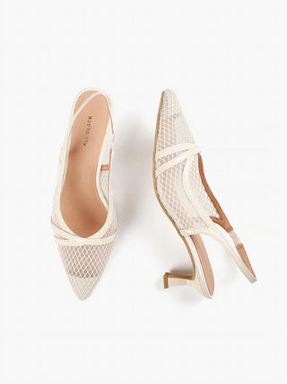 All Black - Women's Mesh Princess Low-heel Shoes