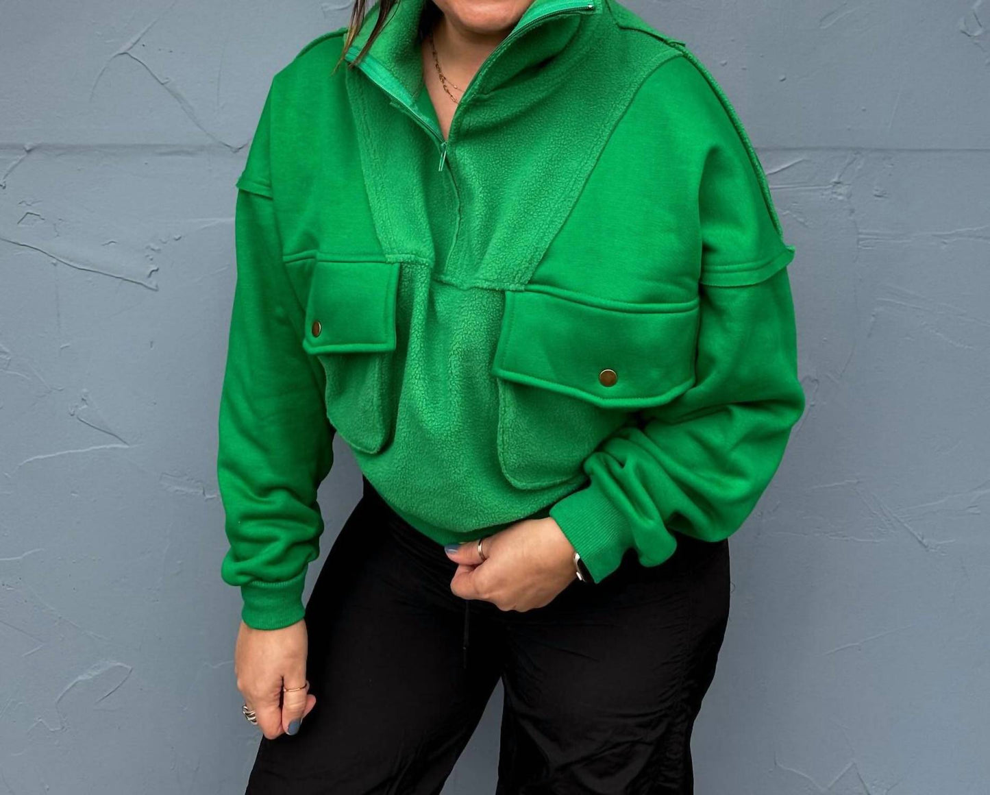 Aemi + Co - Carter Quarter-zip Pullover