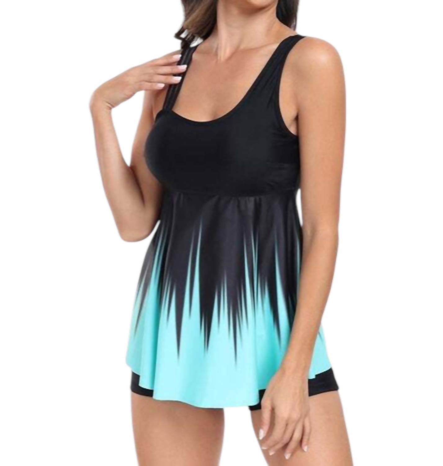 Supreme Fashion - 2 Pc Double Strap Swimsuit
