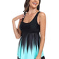 Supreme Fashion - 2 Pc Double Strap Swimsuit