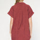 Entro - Corduroy Shirt Dress
