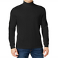 Galaxy by Harvic Men's Long Sleeve Turtle Neck T-Shirt Black Size Medium