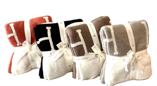 Comfy Luxe - "H" Blanket