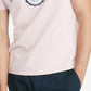 Tommy Hilfiger Men's Elevated Logo T-Shirt Pink Size Medium