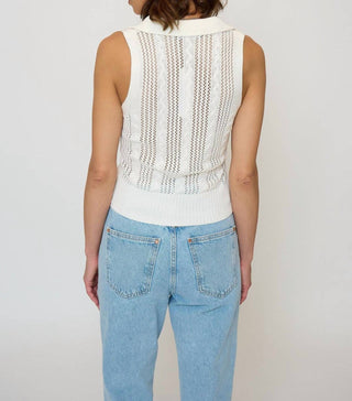 Central Park West - Sienna Sleeveless Cable Vest