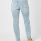 Judy Blue - High Waist Vintage Double Cuff Jogger
