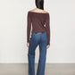 Enza Costa - TISSUE CASHMERE EXPOSED SHOULDER SWEATER