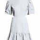 Veronica Beard - IKER PUFF-SLEEVE DRESS WITH CUTOUTS