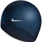 Nike Women's Solid Silicone Swim Cap Swimsuit Blue Size Regular