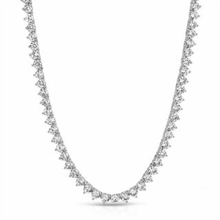 Joy Dravecky - Women's Naples 3 Prong Tennis Necklace
