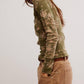 Free People - CLOVER PRINTED THERMAL TOP